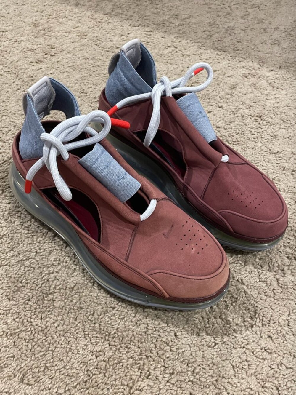 2019 Nike Air Max Maroon Slides!